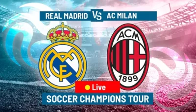 ac milan vs real madrid rose bowl