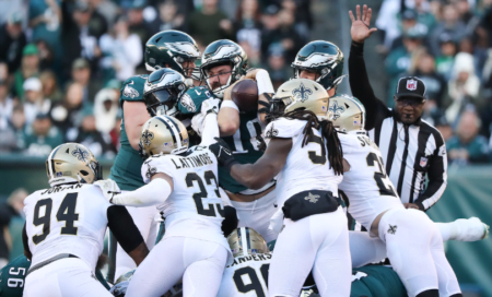 Eagles Players Stretchered Off Field