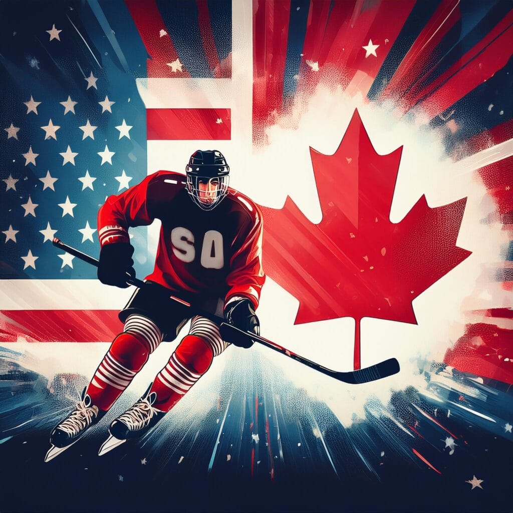 Canada vs USA Hockey Showdown