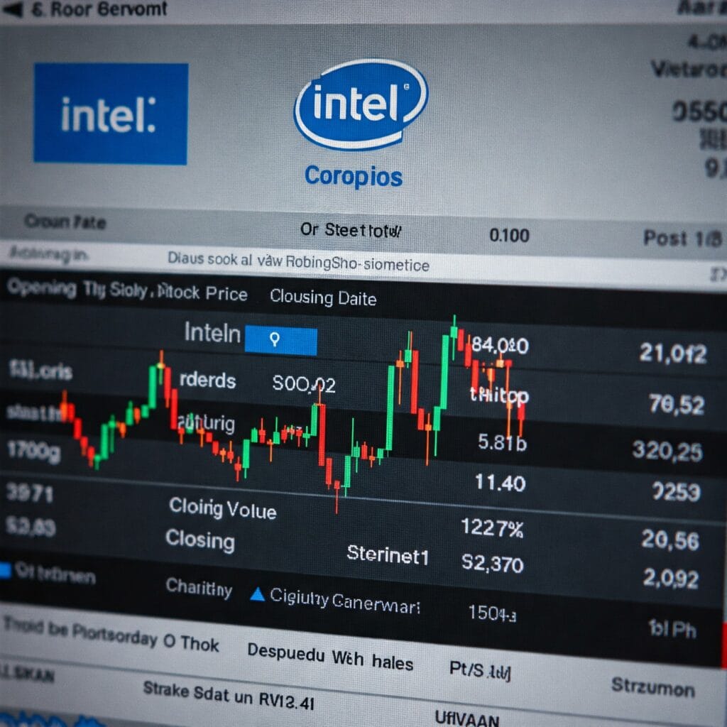 Intel Stock Price Today