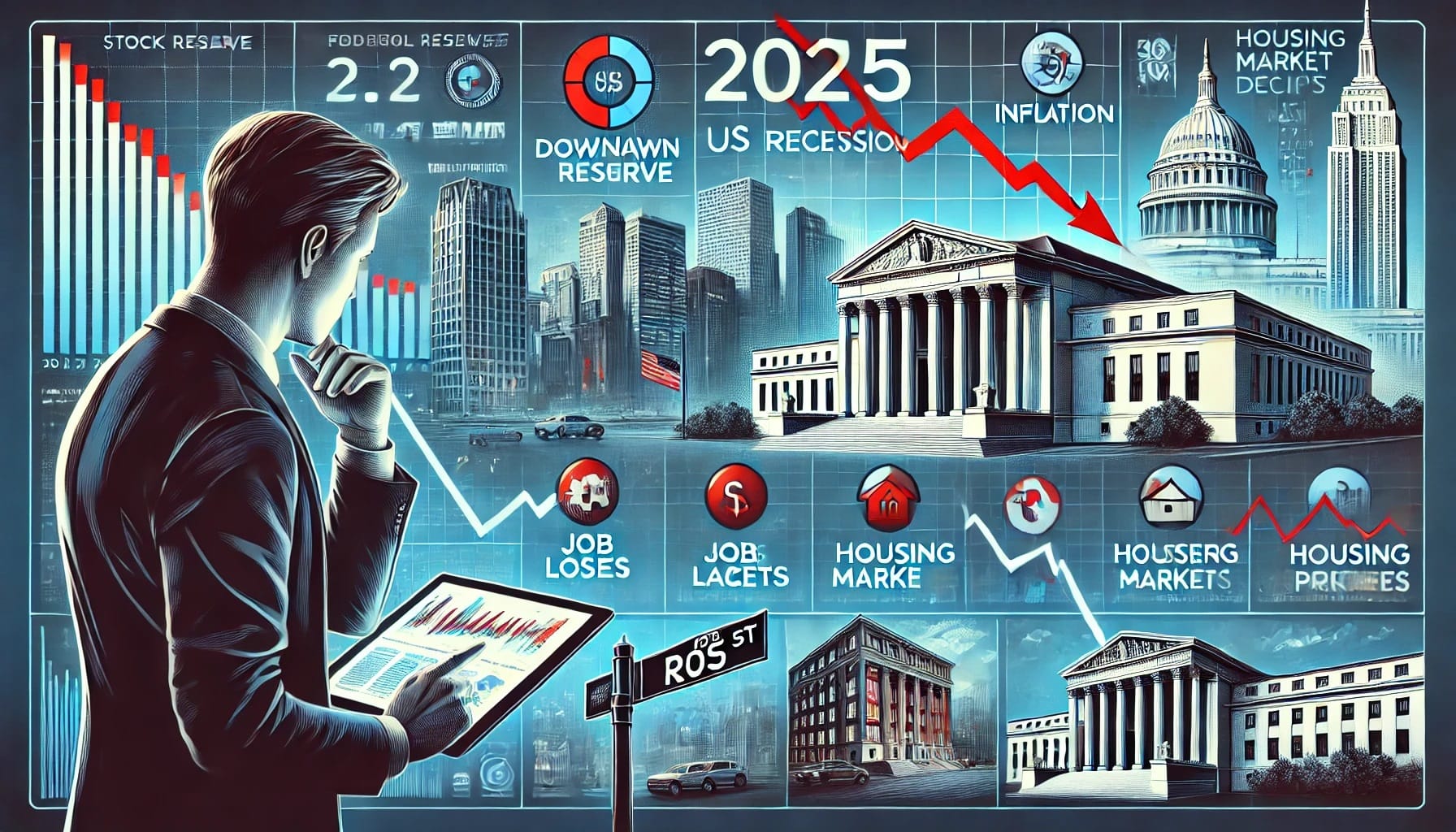 Great Recession in US Economy is On The Way – What It Means & The Silver Lining - 1 Great Recession in Us Economy is On The Way, positives of us economy recession 2025,US recession in 2025, Recession in the US in 2025, financial crisis 2025, How to Prepare for a Recession in the US in 2025, inflation,Signs of a 2025 Recession in USA ,