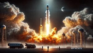 SpaceX Starship Rocket Launch Explosion