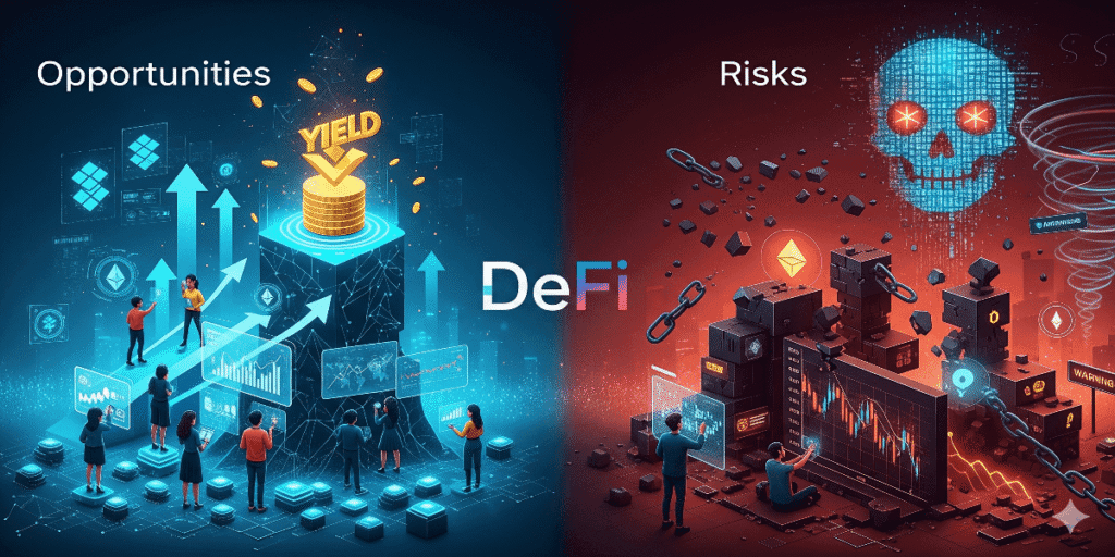 Decentralized Finance (DeFi): Opportunities, Risks