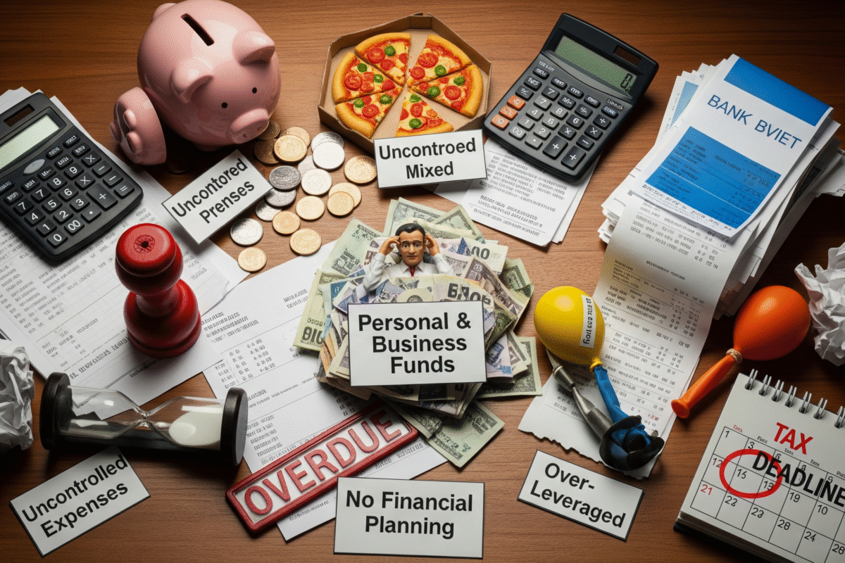 Top Financial Mistakes Small Business Owners
