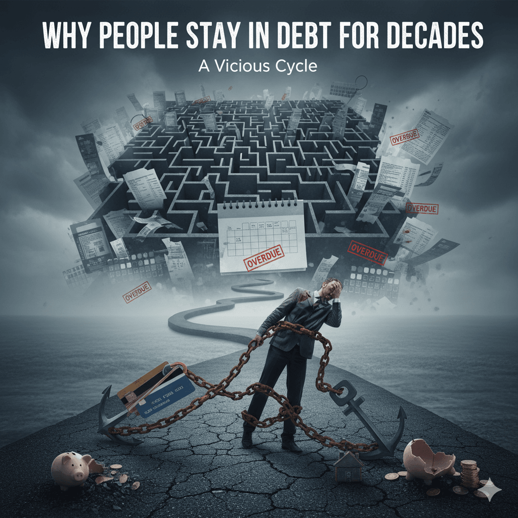 Why People Stay in Debt for Decades