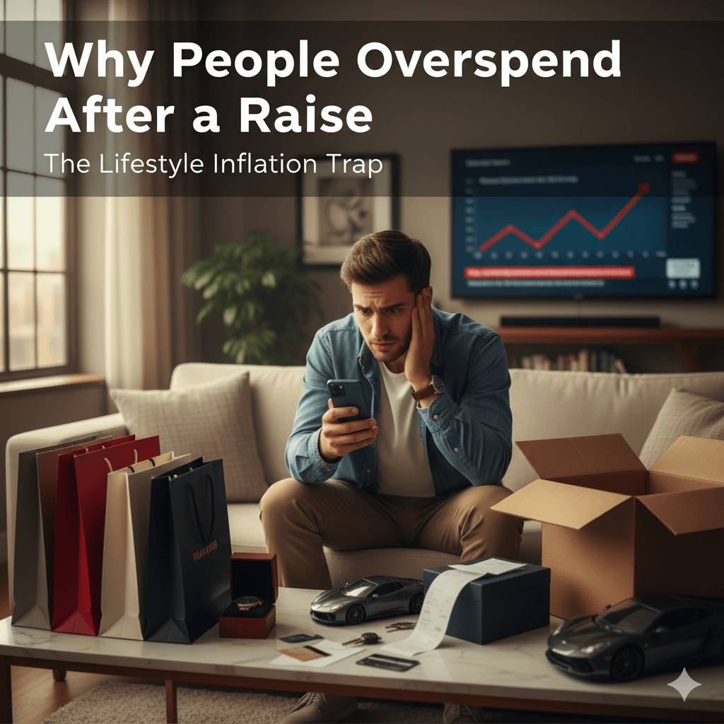 Why People Overspend After a Raise