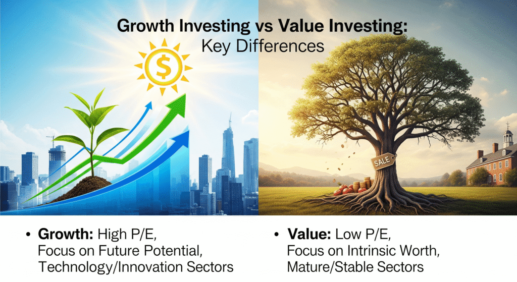 Growth Investing vs Value Investing