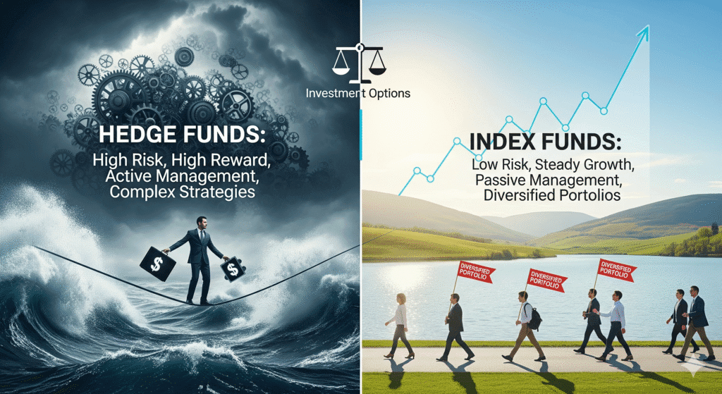 Hedge Funds vs Index Funds
