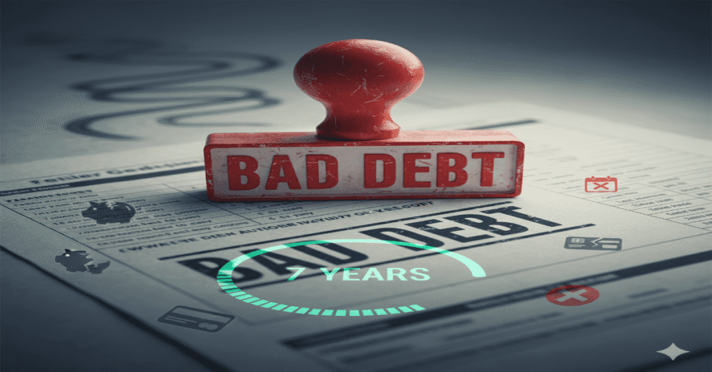 How Long Does Bad Debt Stay on Your Record