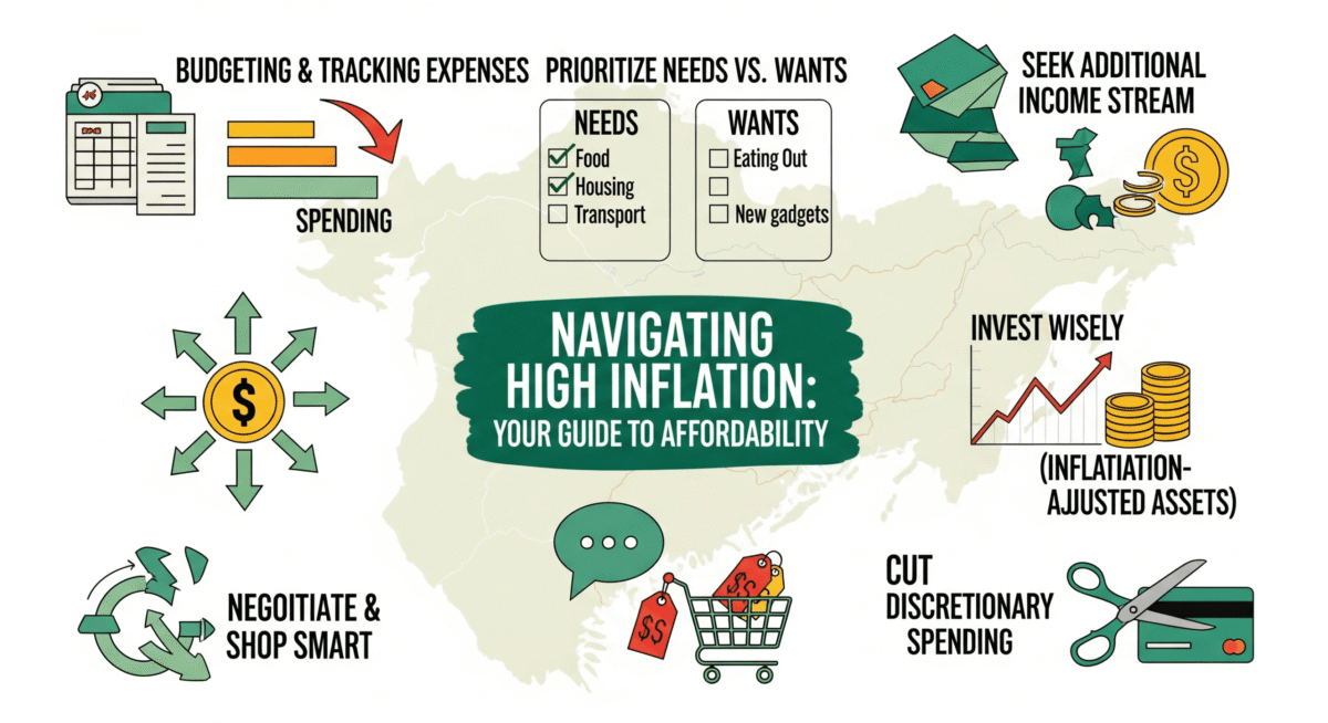 How to Afford Living in a High-Inflation Country