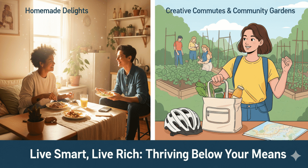 How to Live Below Your Means Without Feeling