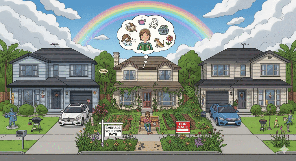 How to Stop Keeping Up with the Joneses