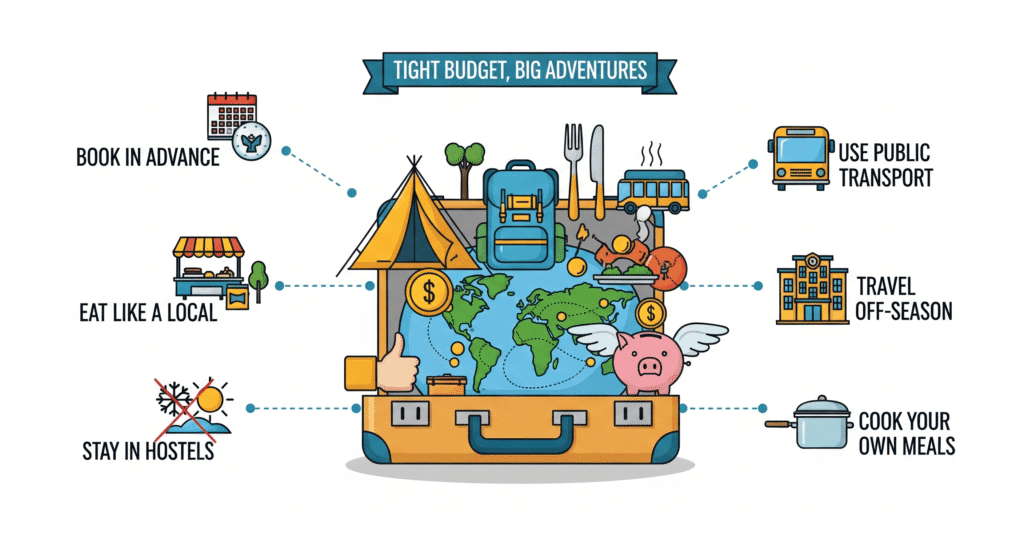How to Travel on a Tight Budget in 2025
