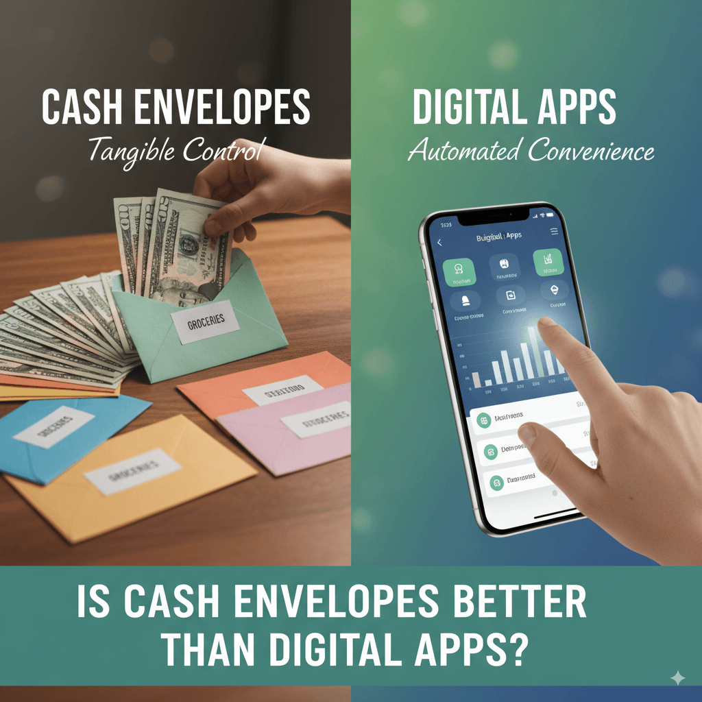 Is Cash Envelopes Better Than Digital Apps?