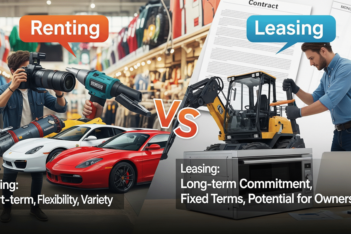Renting vs Leasing Big-Ticket Items