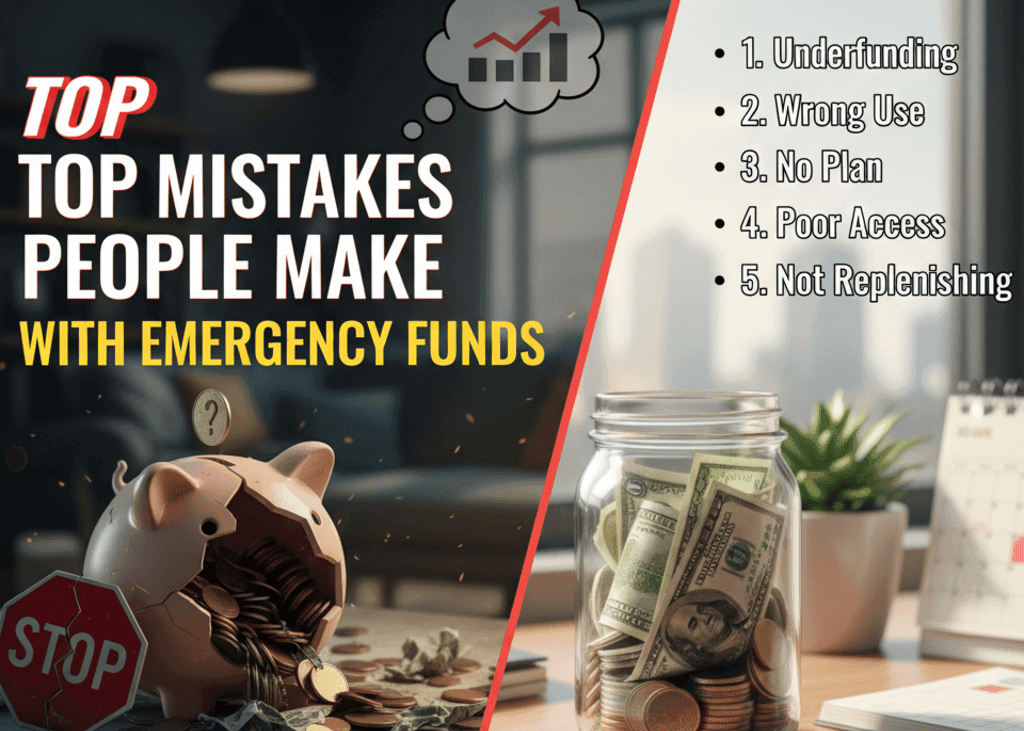 Top Mistakes People Make with Emergency Funds