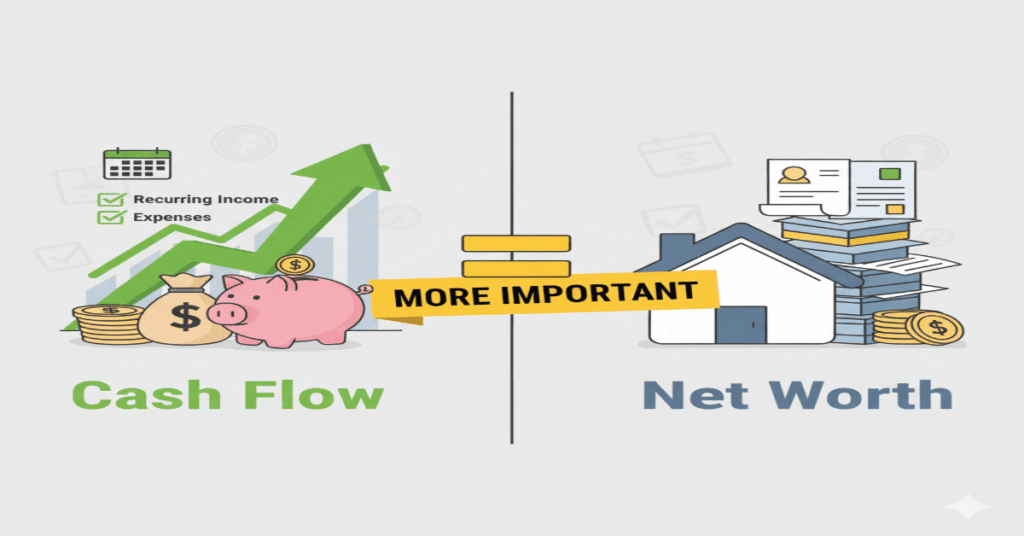 Why Cash Flow Is More Important Than Net Worth