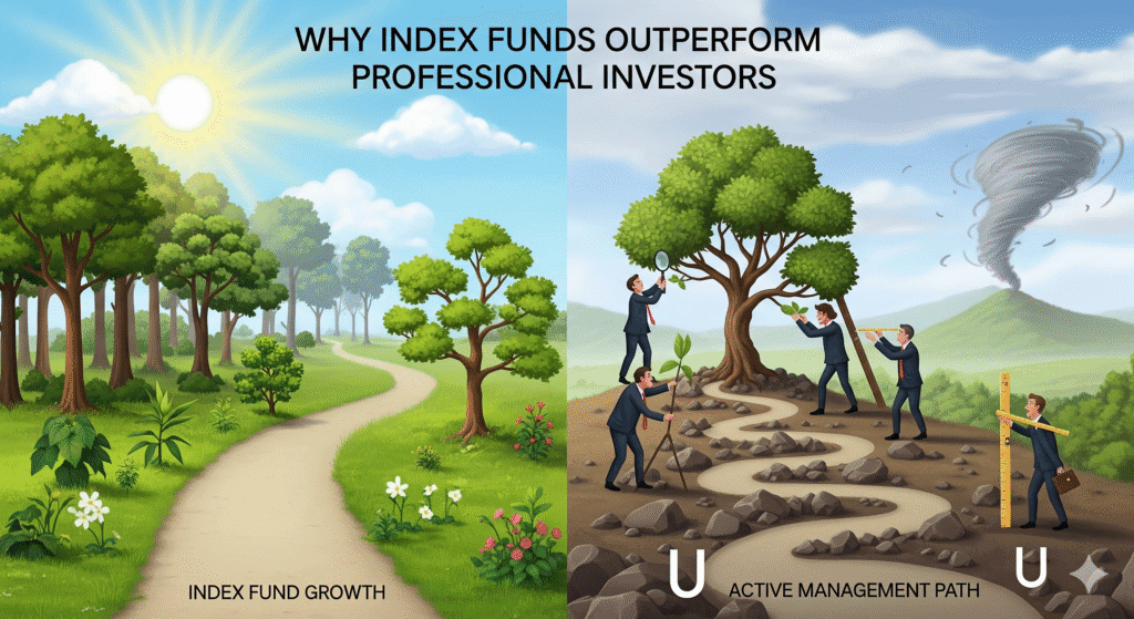 Why Index Funds Often Outperform Professionals