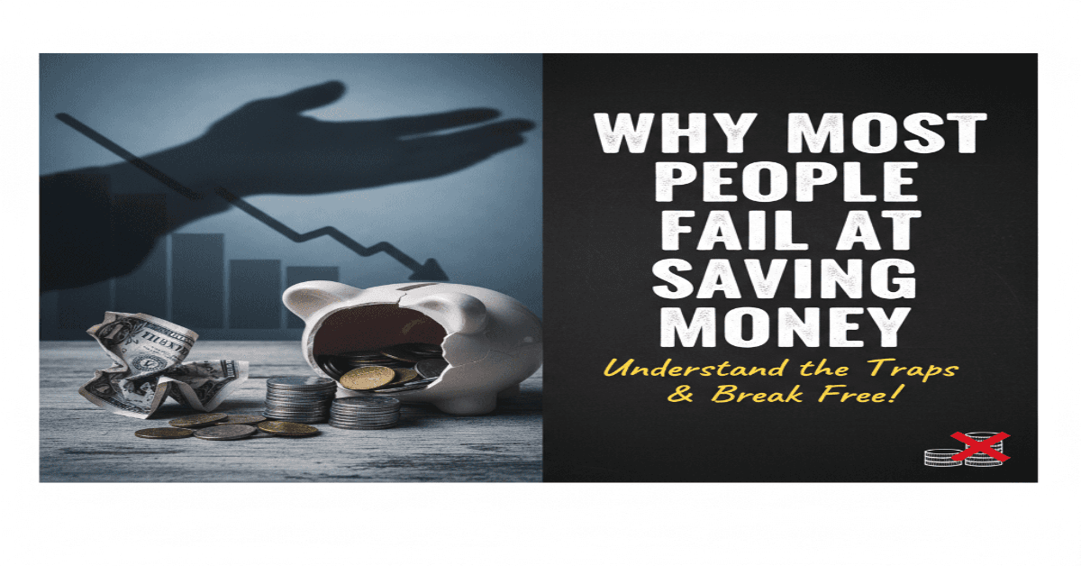 Why Most People Fail at Saving Money: Hidden Habits and Solutions - 1 Why Most People Fail at Saving Money