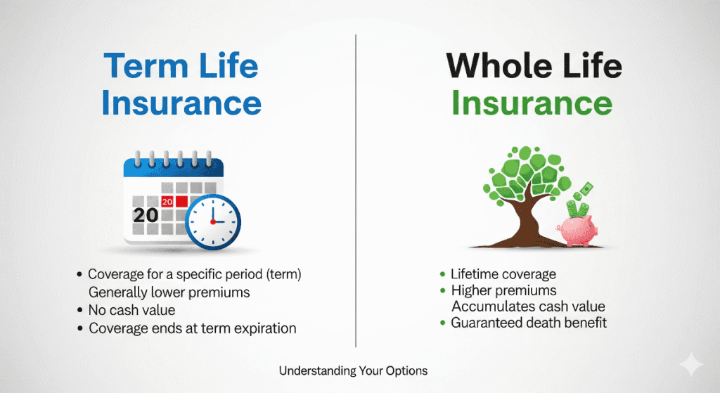Life Insurance: Term vs Whole Life Explained
