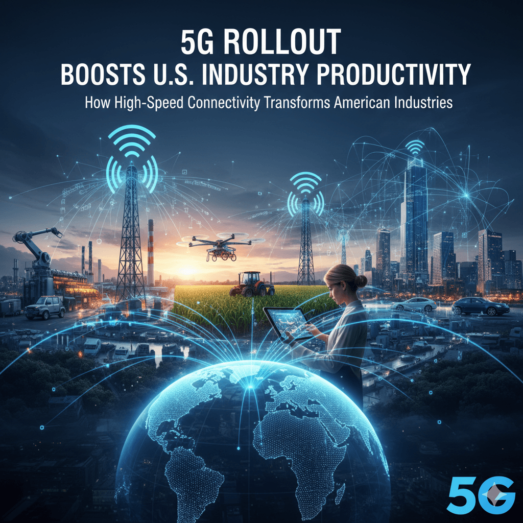How 5G Rollout is Boosting Productivity