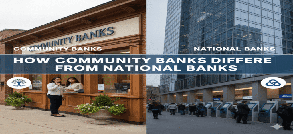 How Community Banks Differ from National Banks