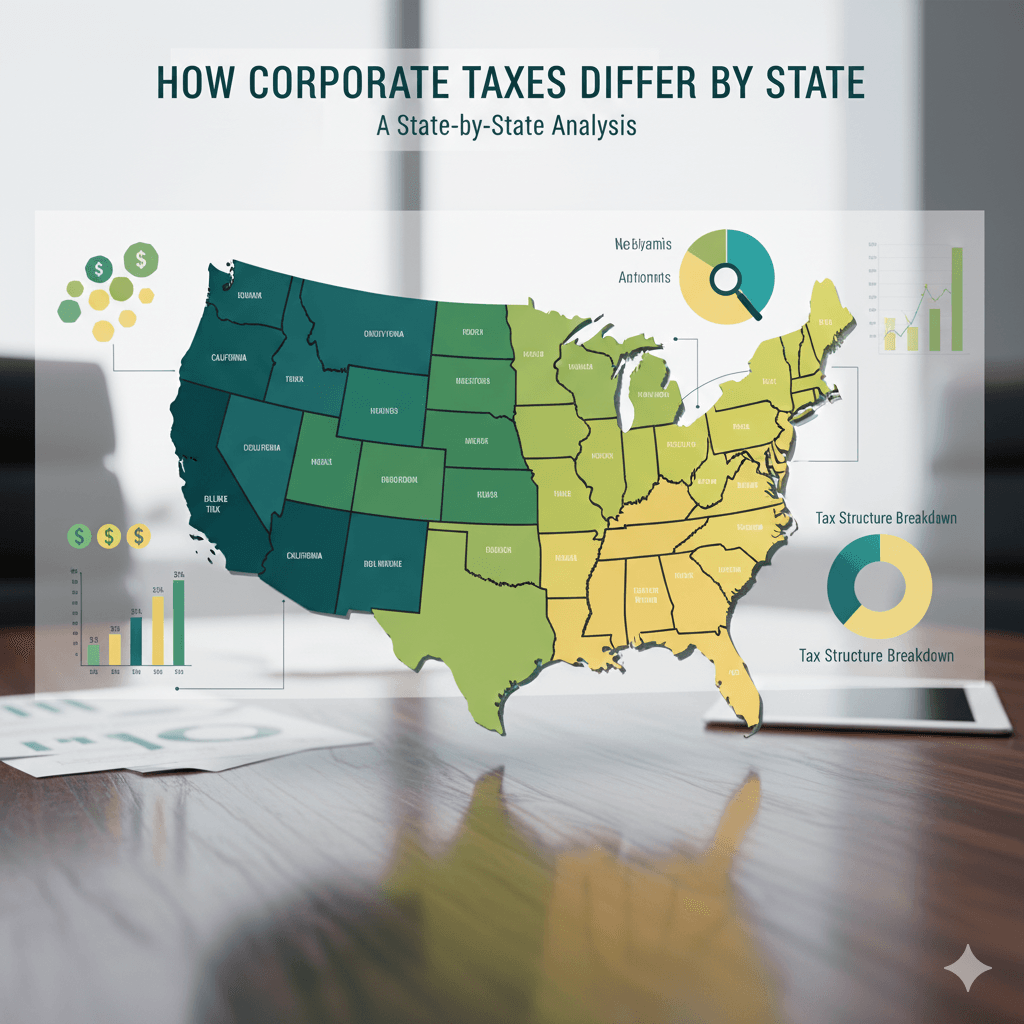 How Corporate Taxes Differ by State