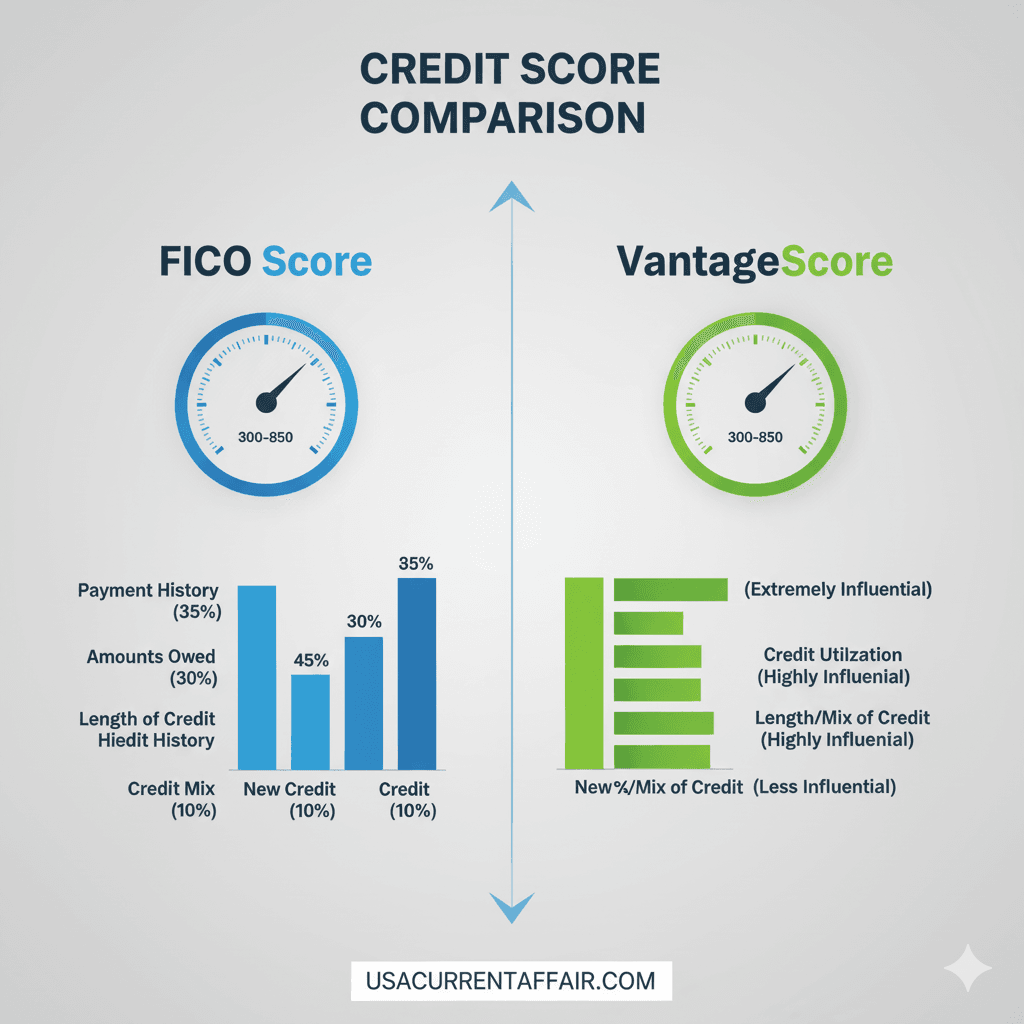 How FICO Scores Are Different from VantageScores