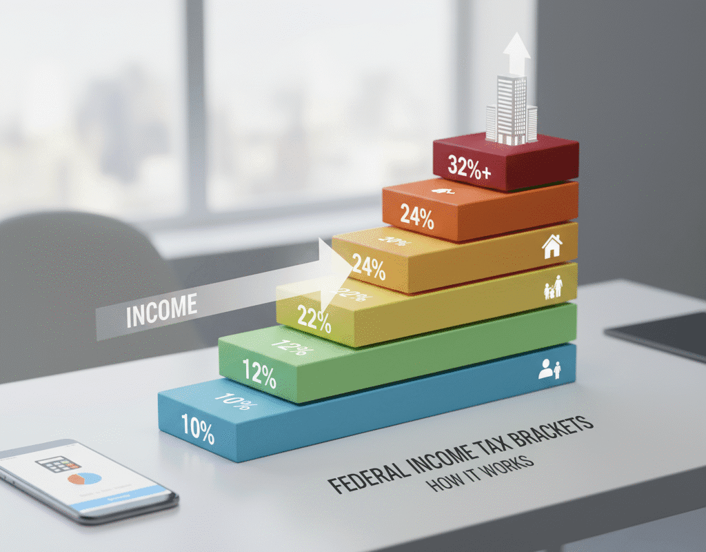How Federal Income Tax Brackets Work
