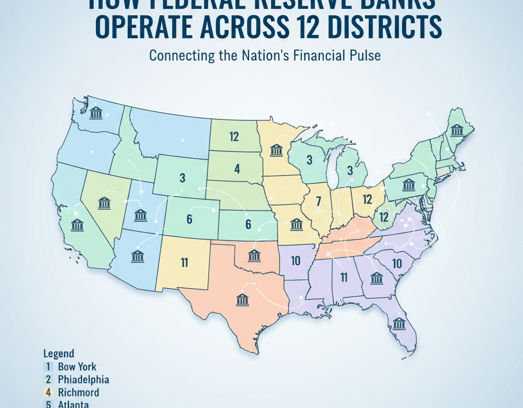 How the Federal Reserve Regional Banks Operate