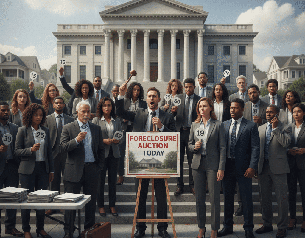 How Foreclosure Auctions Work in the U.S. (2025 Guide) | Process, Rules & Buyer Tips - 1 How Foreclosure Auctions Work in the U.S.