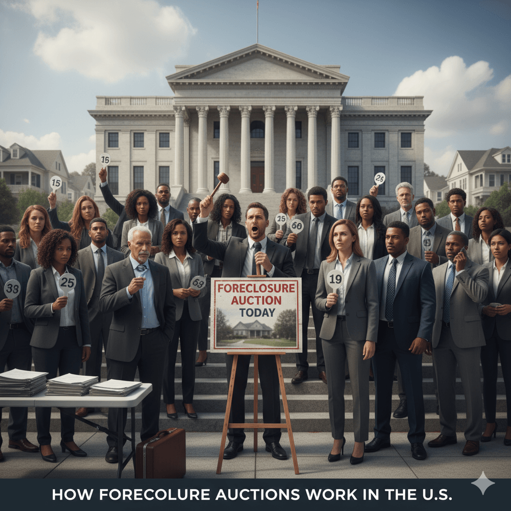 How Foreclosure Auctions Work in the U.S.