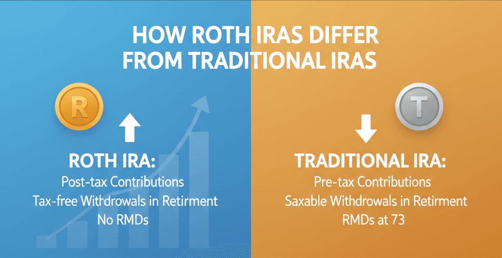 - How Roth IRAs Differ from Traditional IRAs