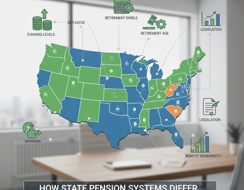 How State Pension Systems Differ Across the U.S. – Key Variations, Challenges & Insights - 1 How State Pension Systems Differ Across