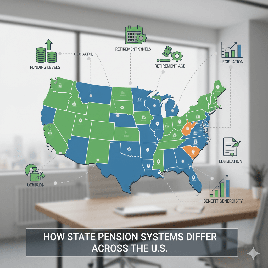 How State Pension Systems Differ Across