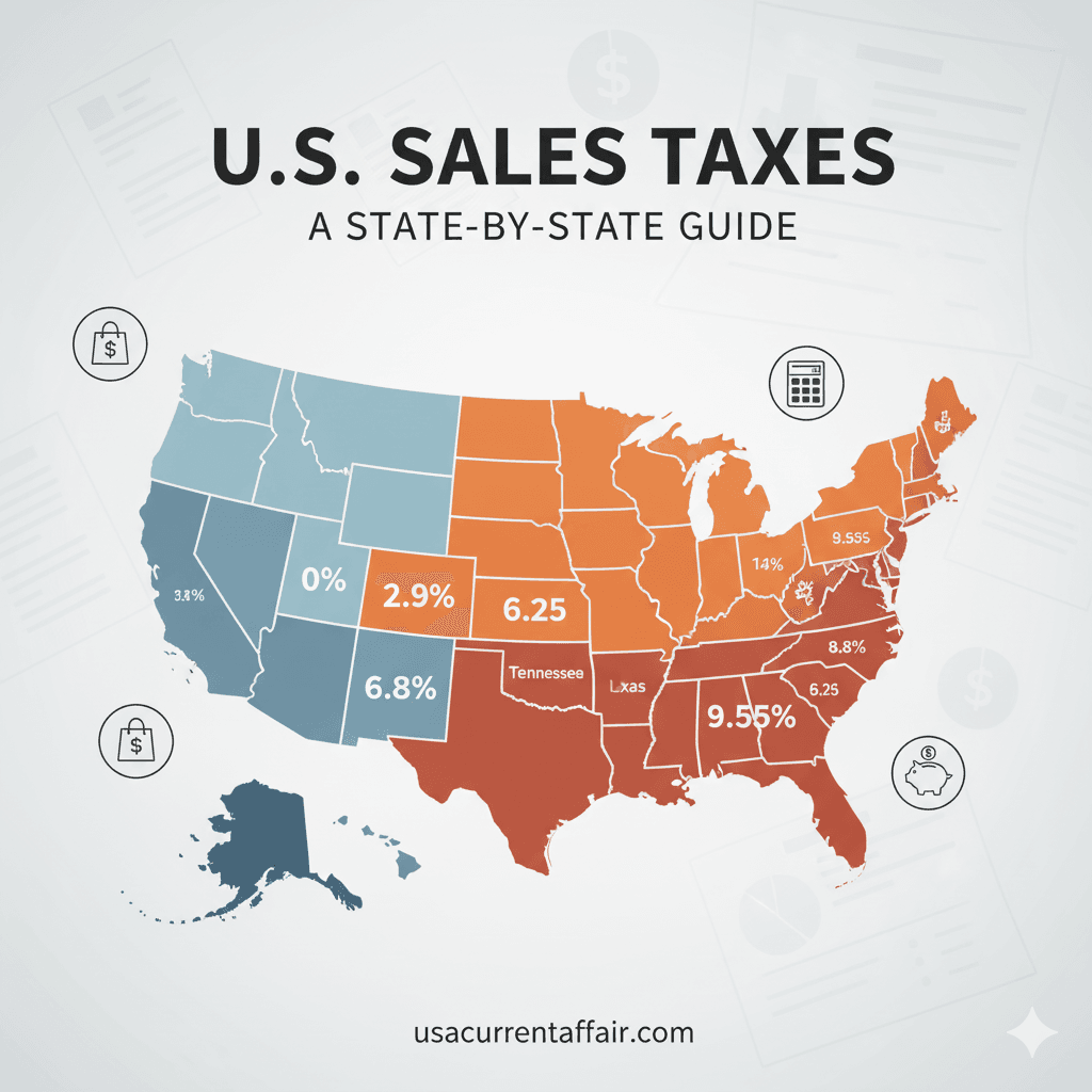 - How State Sales Taxes Differ Across the U.S