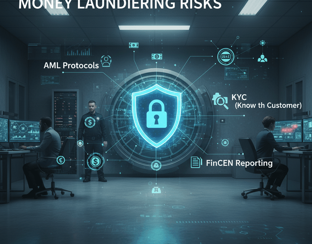 How U.S. Banks Handle Money Laundering Risks