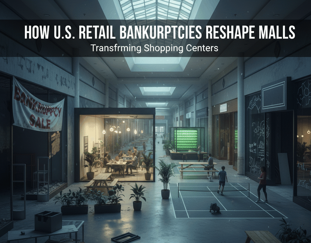 How U.S. Retail Bankruptcies Are Reshaping Malls