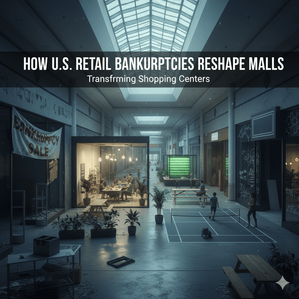 How U.S. Retail Bankruptcies Are Reshaping Malls