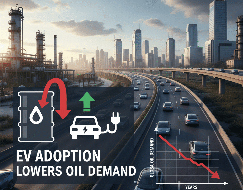 How Electric Vehicle Adoption is Reshaping Oil Demand