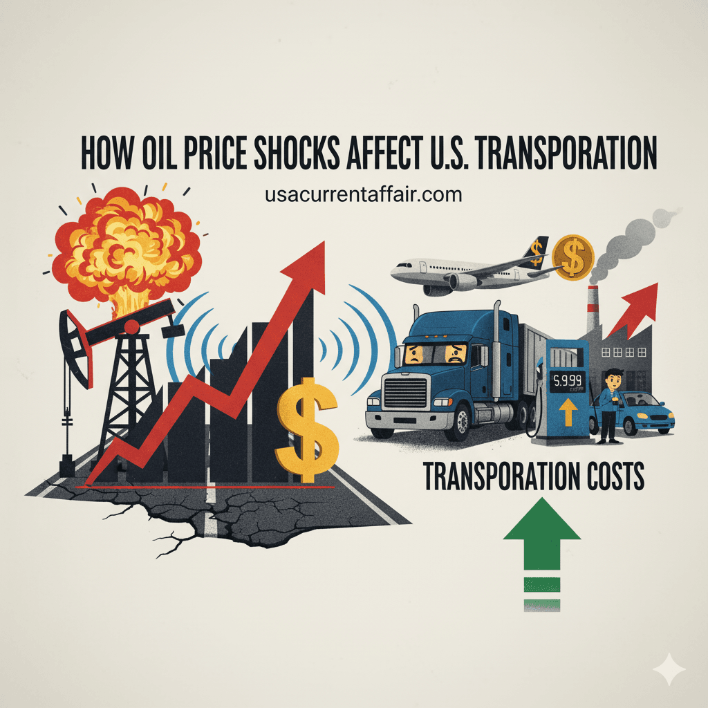 How Oil Price Shocks Impact U.S. Transportation Costs