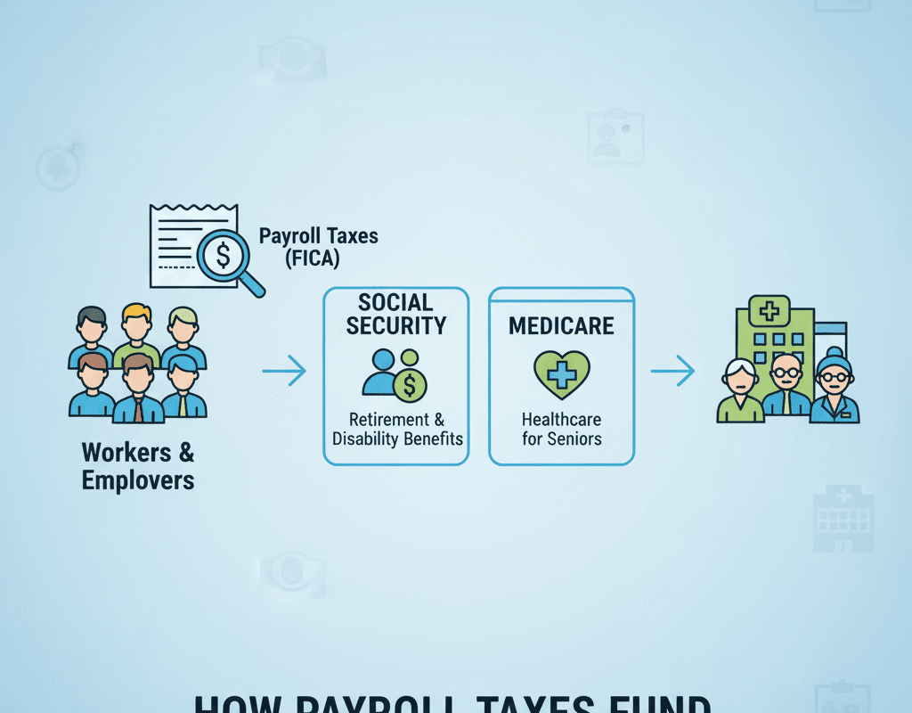 How Payroll Taxes Fund Social Security and Medicare