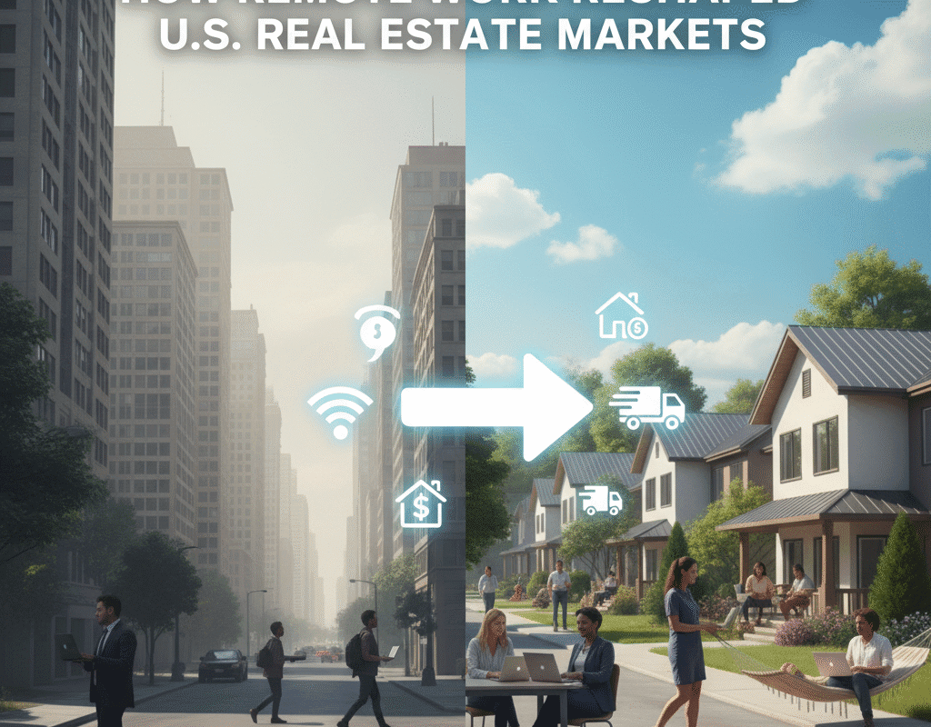 How Remote Work is Reshaping U.S. Real Estate Markets: Trends, Challenges, and Opportunities - 1 How Remote Work is Reshaping U.S. Real Estate Markets