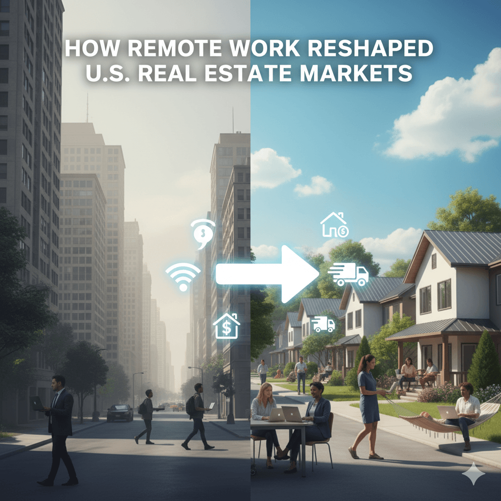 How Remote Work is Reshaping U.S. Real Estate Markets