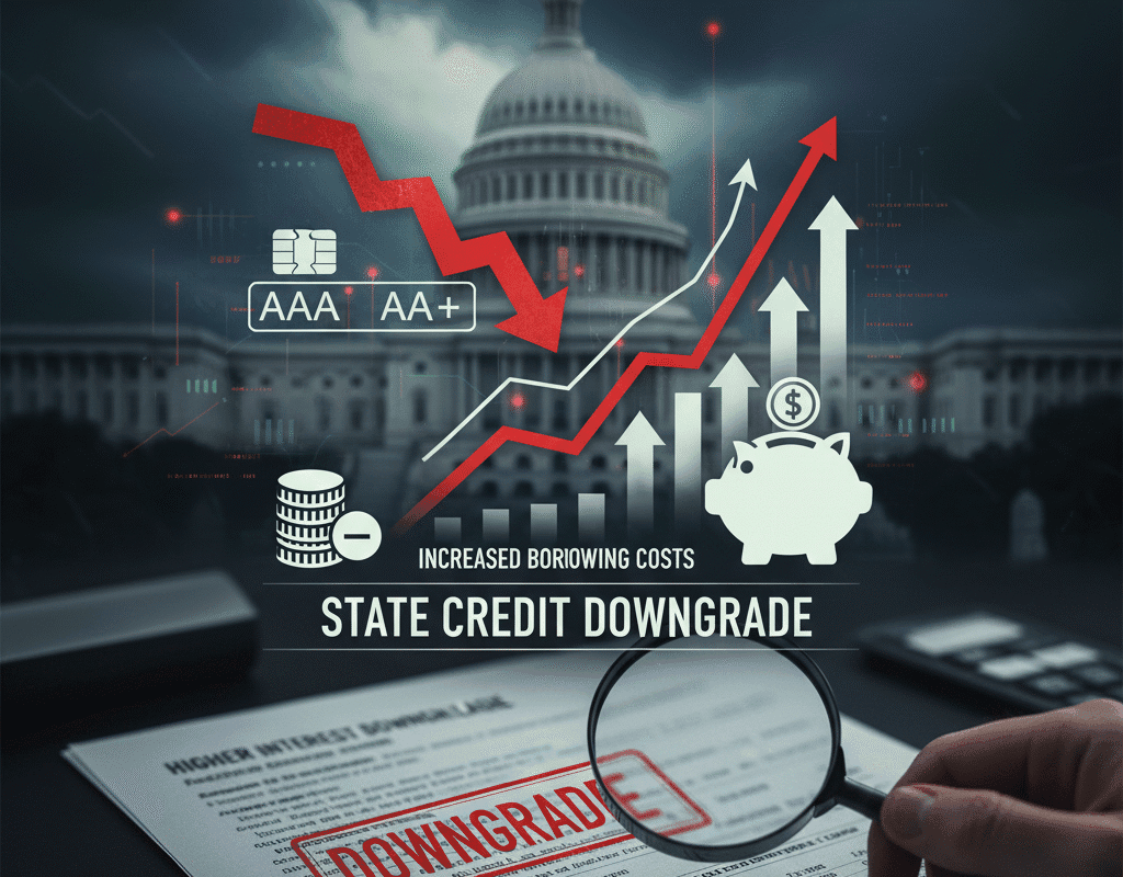 How State Credit Downgrades Increase Borrowing Costs: Economic Impact & Risks Explained - 1 How State Credit Downgrades Increase Borrowing Costs