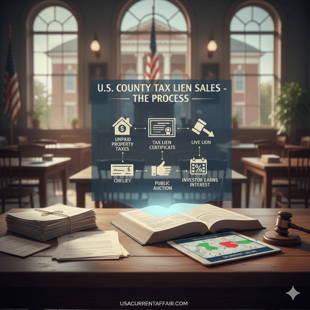 How Tax Lien Sales Work in U.S. Counties