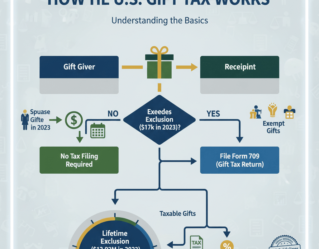 How the U.S. Gift Tax Works