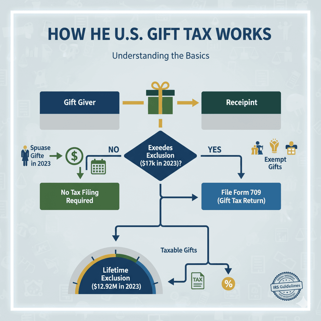 How the U.S. Gift Tax Works