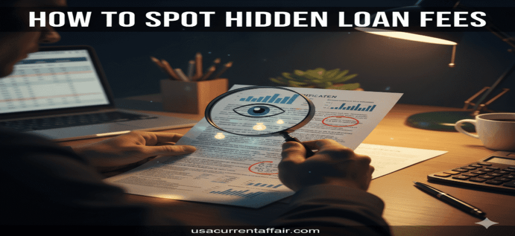 How to Spot Hidden Loan Fees
