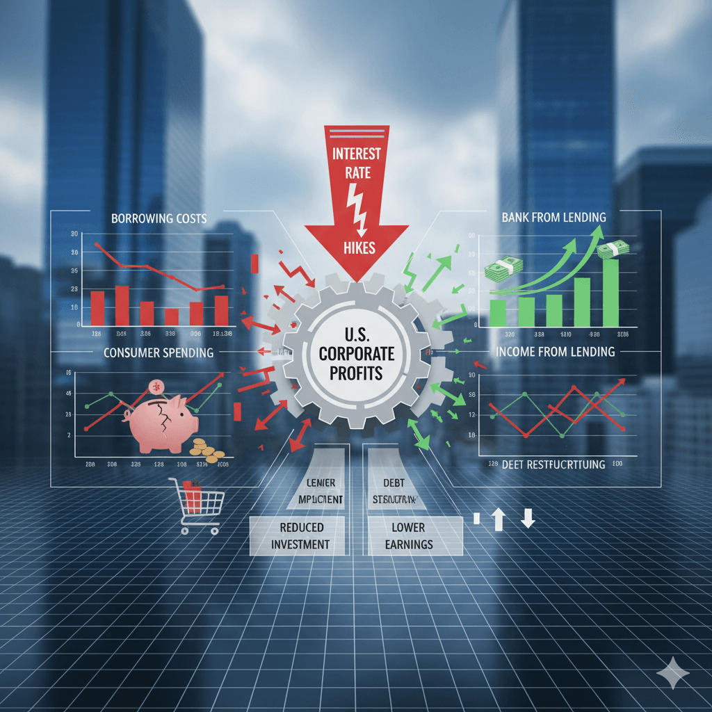 The Impact of Interest-Rate Hikes on U.S. Corporate Profits